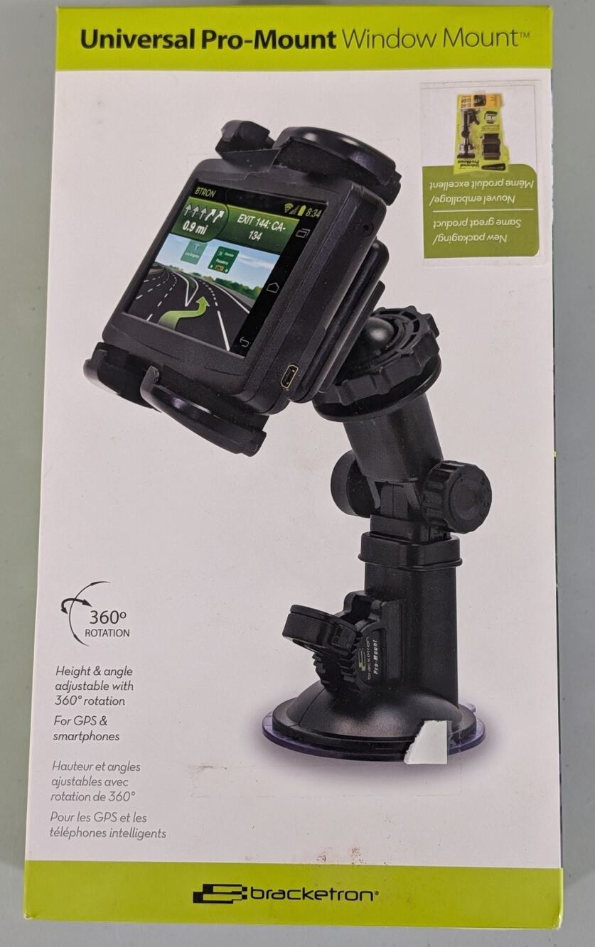 Bracketron Universal Pro-Mount Window Mount GWM-702-BL